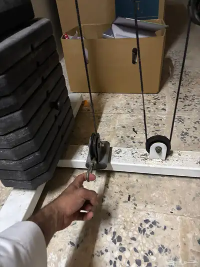 جهاز رياضي متكامل مع دنابل 4