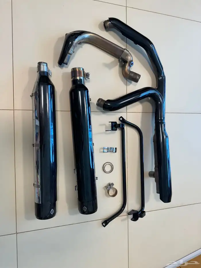 2000 SAR Exhaust   Handle bar 1