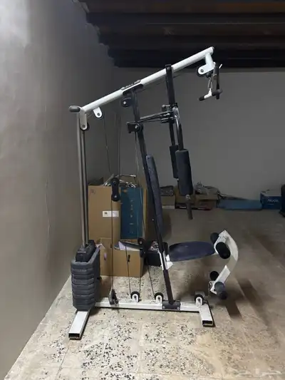 جهاز رياضي متكامل مع دنابل 1