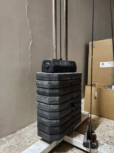 جهاز رياضي متكامل مع دنابل 6