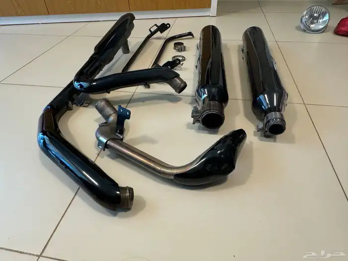 2000 SAR Exhaust   Handle bar 6