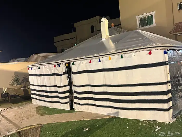 بيوت شعر ابيض يتوفر جميع المقاسات 1
