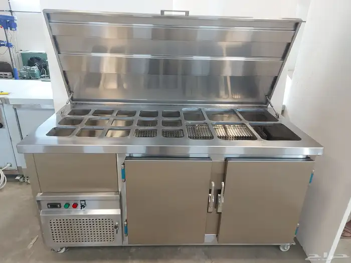 تفصيل استيل مطعم ملحمة بوفية كافي مركز تفصيل ثلاجات 15