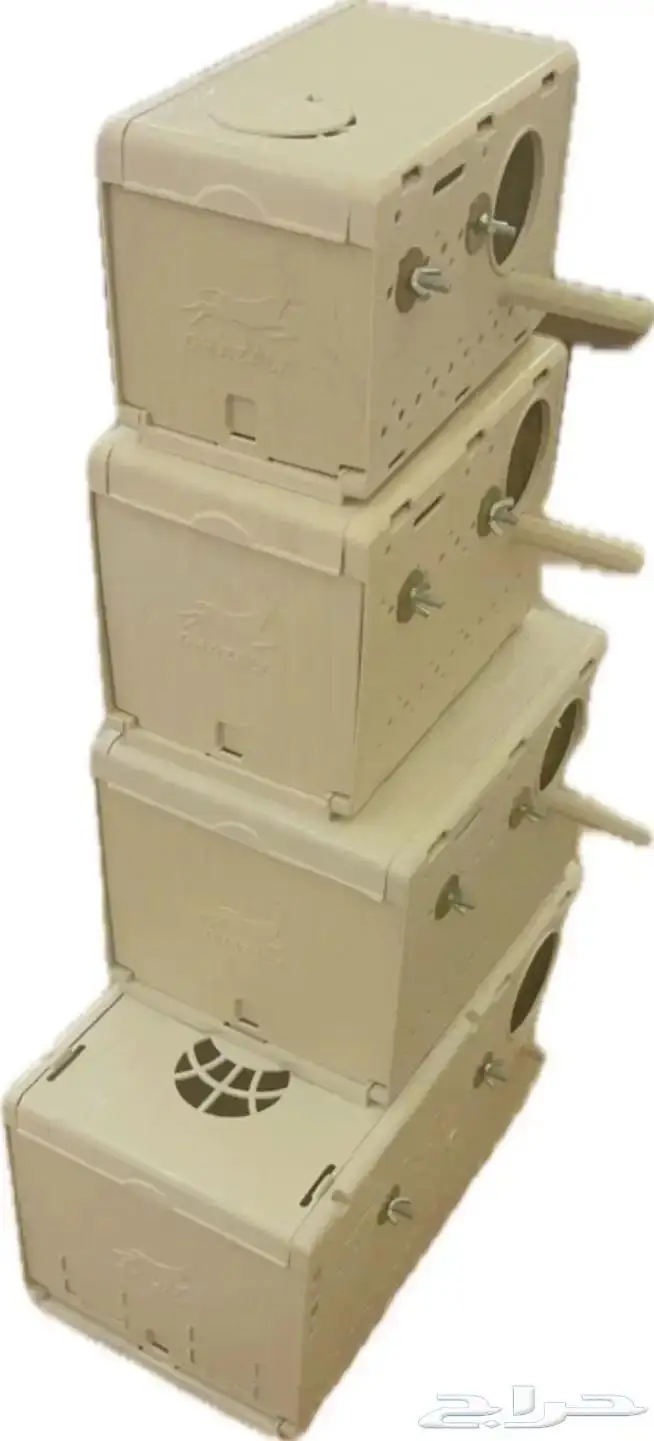 بياضات بلاستيك لطيور البادجي الروز الكروان جمله فقط 0