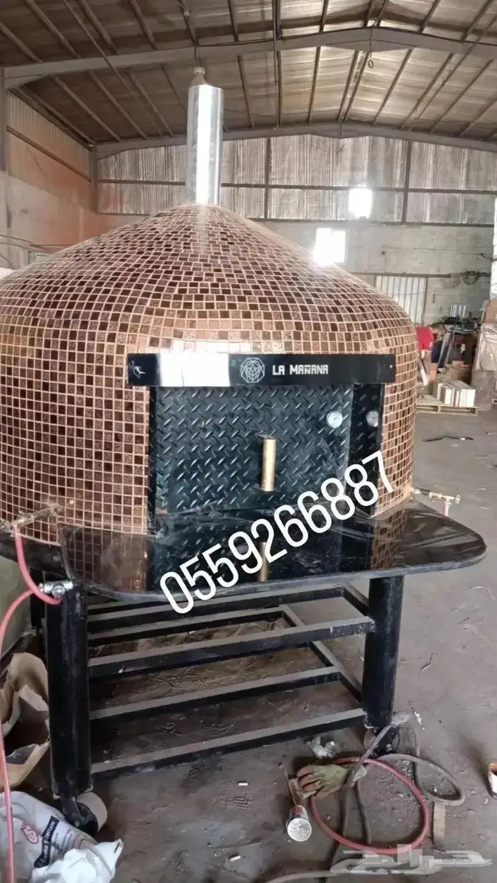 فرن بيتزا نابولي فرن للمقاهي 2