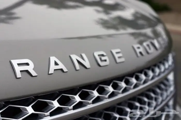 كتابة رنج روفر للكبوت والشنطة 3