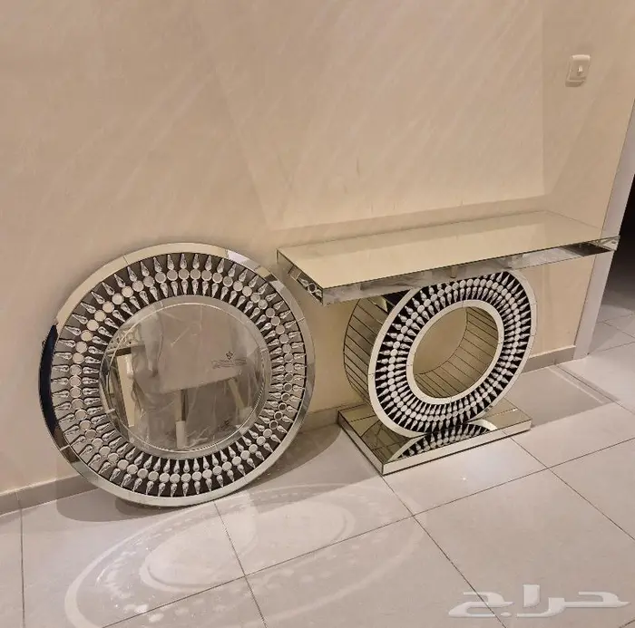 للبيع مدخل مراية زجاج كرستالات جديد 6