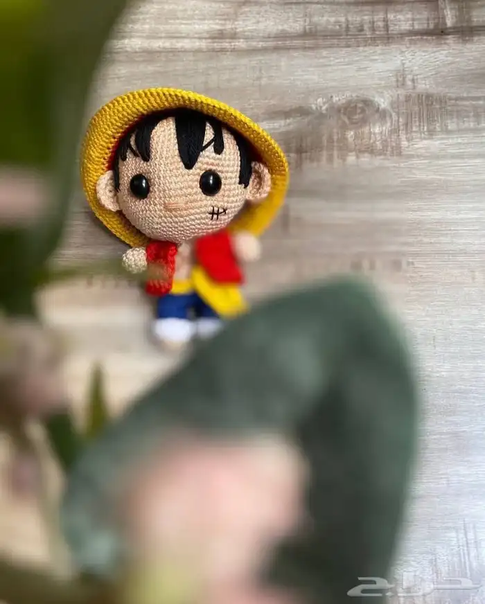 دميه لوفي بالكروشيه 3