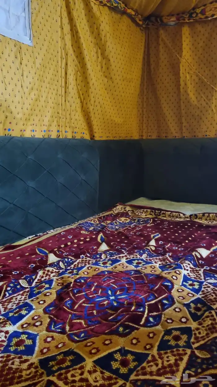 خيمه في الخاثر بالساعه او باليوم 1