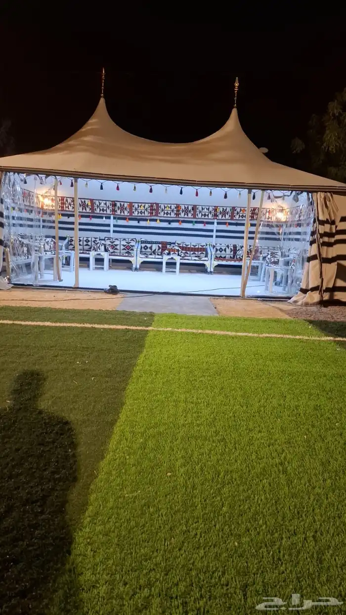 بيوت شعر ابيض يتوفر جميع المقاسات 2