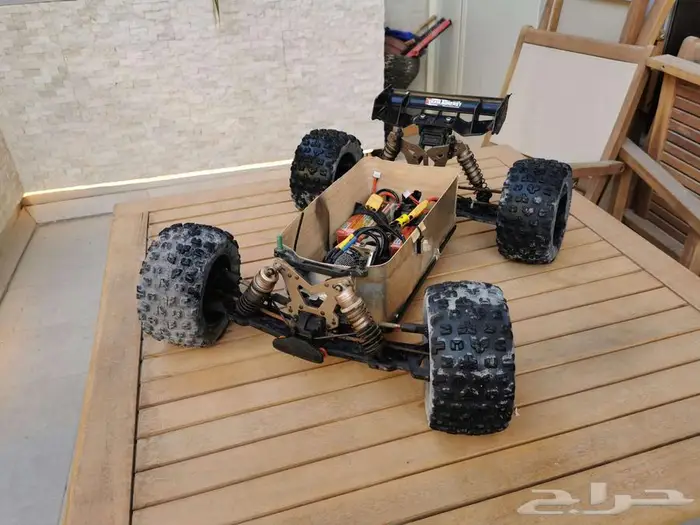 تروقي - ريموت كنترول RC Team Energy Truggy Arma - 1 8 2