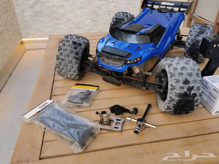 تروقي - ريموت كنترول RC Team Energy Truggy Arma - 1 8 5