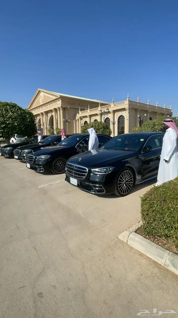 ميرسيدس اس كلاس2024 للايجار باعداد للشركات وتتظيم المؤتمرات 0