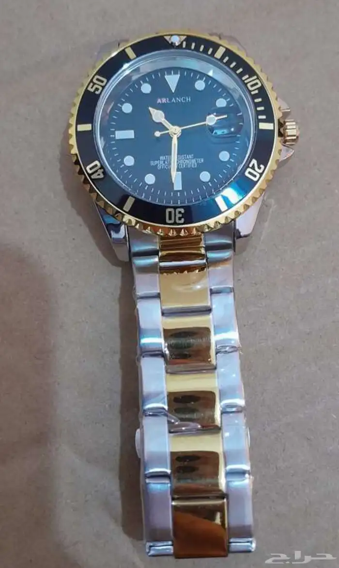 سعات رجالية لبيع جديده ماركة كوارتز الحركه يابانيه 10