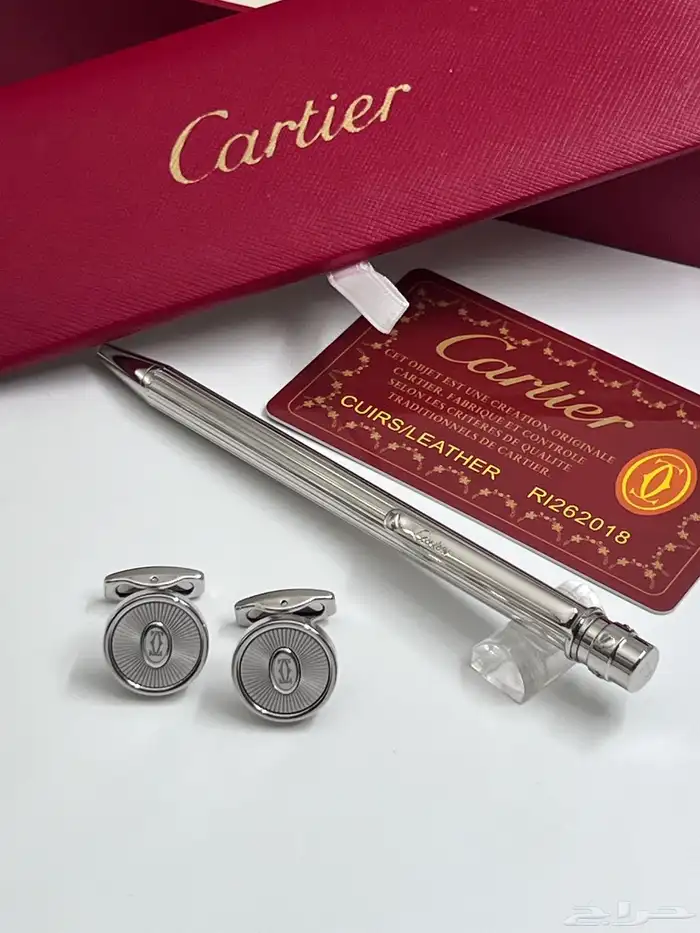 طقم قلم كبك درجه اولى من ماركة كارتير مع الملحقات 2