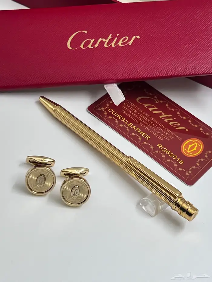 طقم قلم كبك درجه اولى من ماركة كارتير مع الملحقات 1