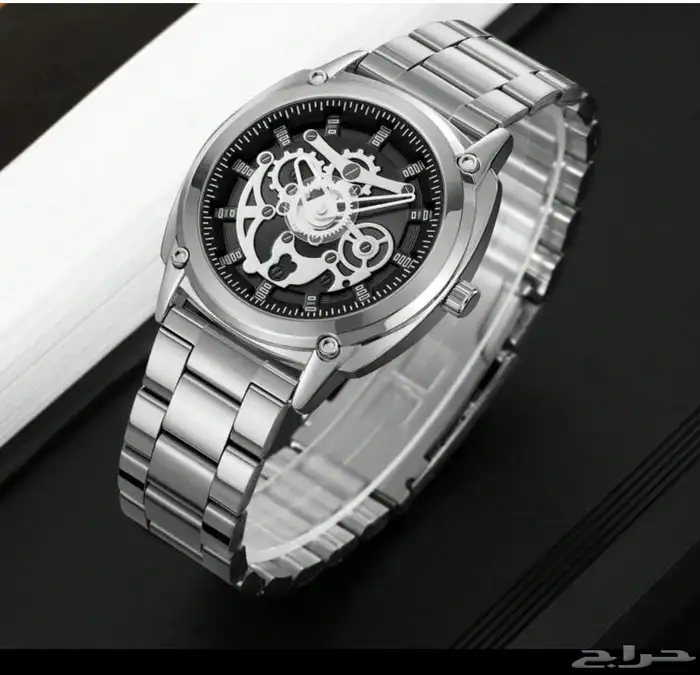 سعات رجالية لبيع جديده ماركة كوارتز الحركه يابانيه 13