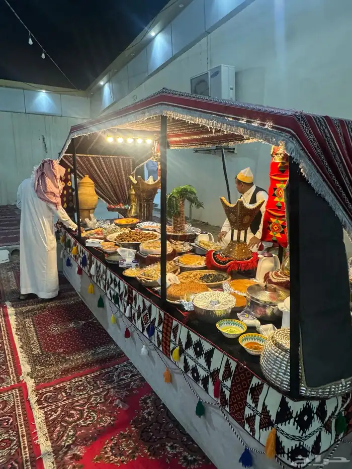 ضيافة شعبية ومداخل فخمة لجميع المناسبات 9