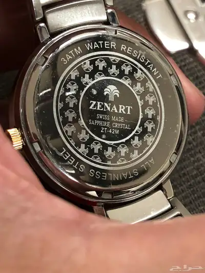ساعة سوسرية اصلية رجالية ZENART 16