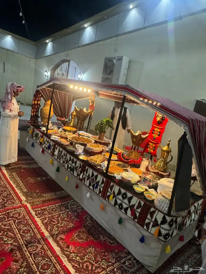 ضيافة شعبية ومداخل فخمة لجميع المناسبات 10