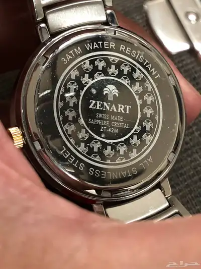 ساعة سوسرية اصلية رجالية ZENART 15