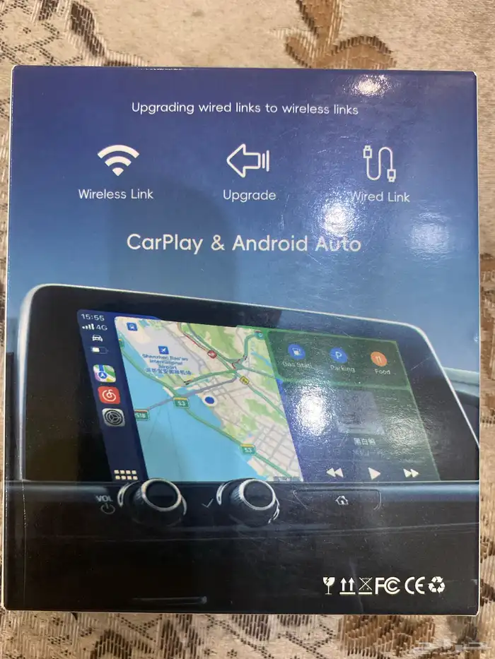 قطعه كار بلاي واندرويد للأيفون CarplayواAndroidAuto 0