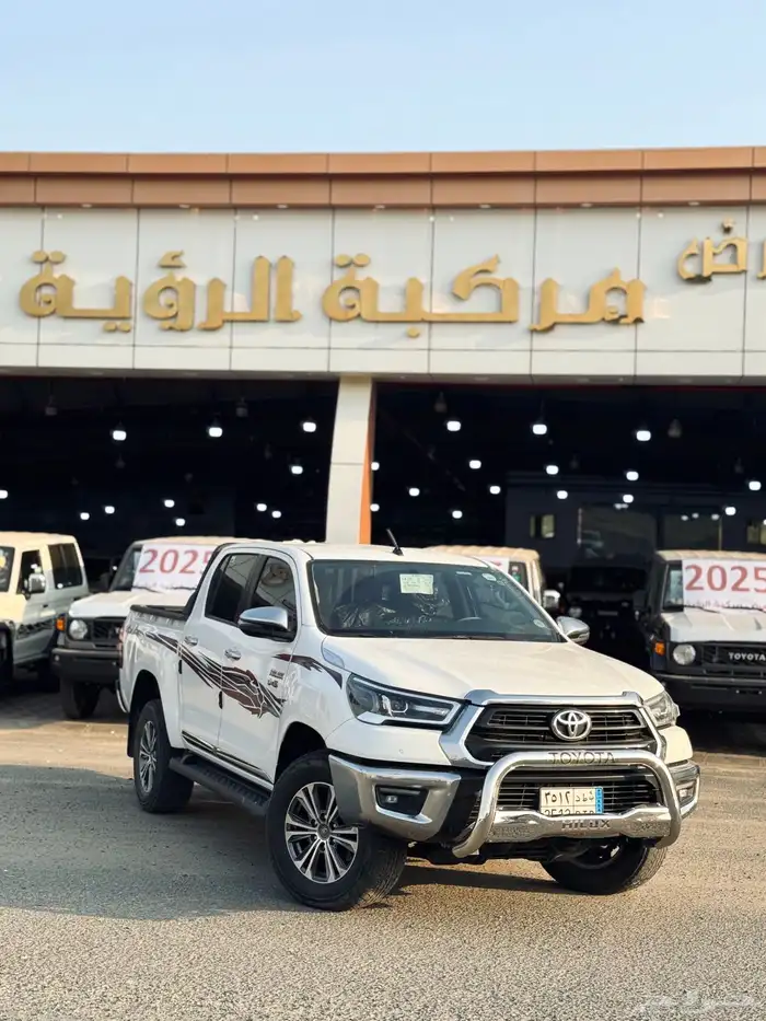 هايلوكس غمارتين دبل ديزل قير توماتيك ماكينه 2400 عداد 54 3