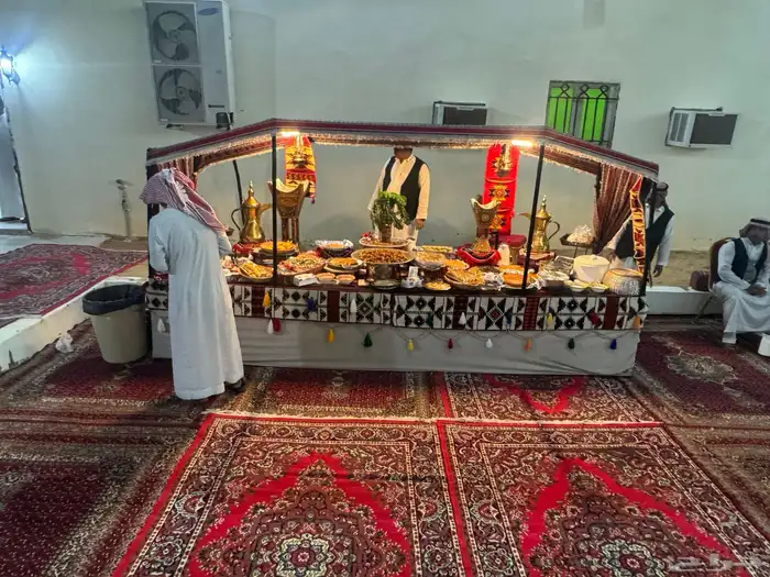 ضيافة شعبية ومداخل فخمة لجميع المناسبات 8