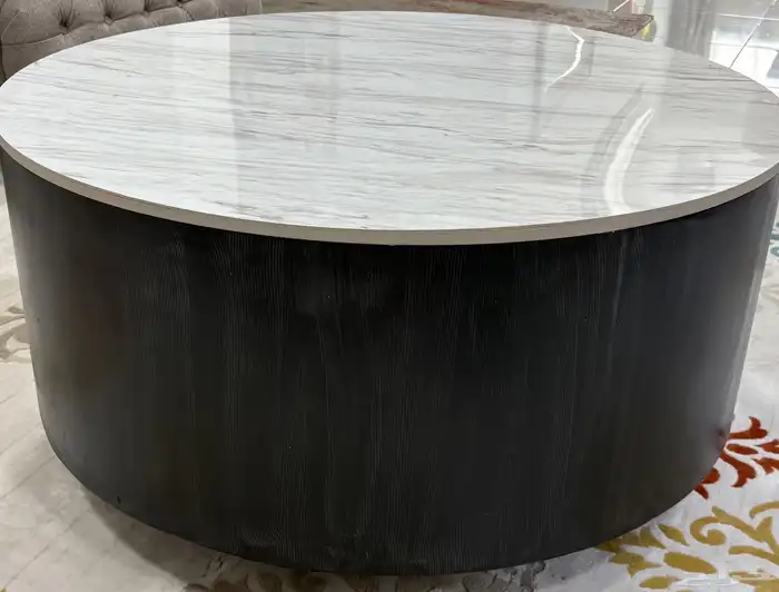 طاولة قهوة وضيافة كبيره ابيض 0