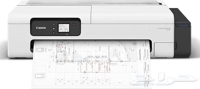 طابعة بلوتر خرائطA1 (24انش) بخزانات حبر جانبي 3