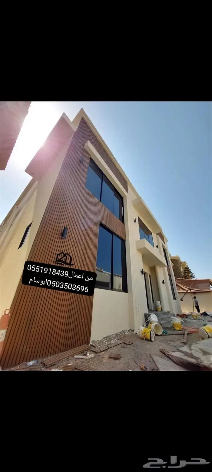 معلم ديكورات دهانات ورق جدران ديكور خارجي للفلل 0