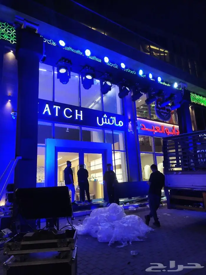 شاشات led ليد p2 تراس. إضاءات 4