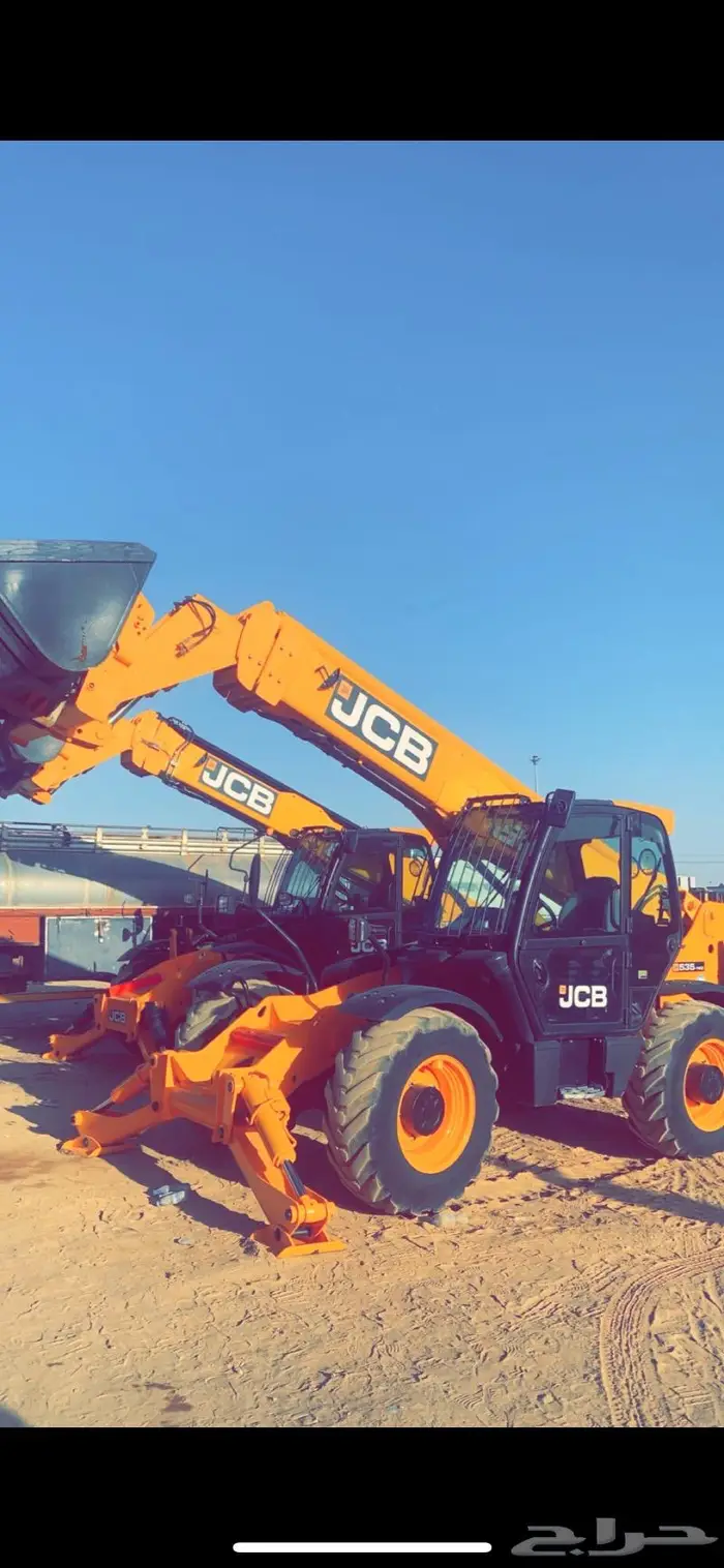 رافعه jCB تلسكوبيه 0