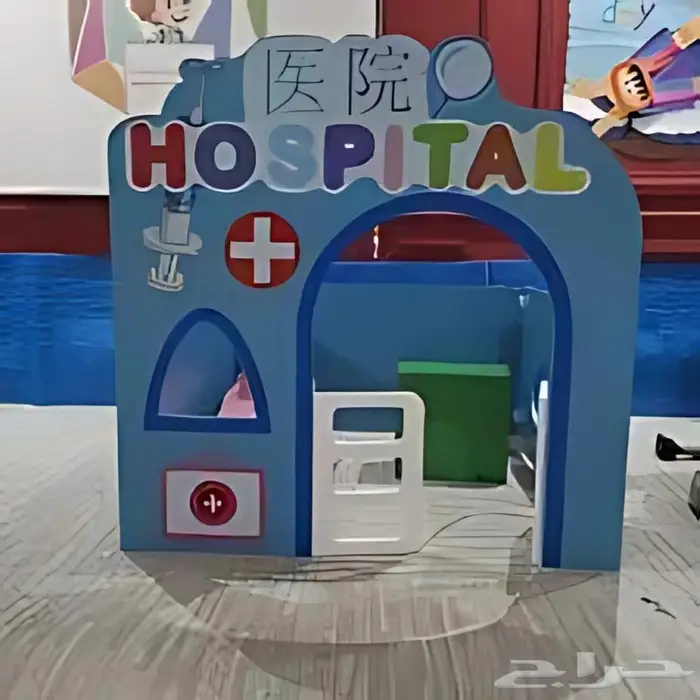 منزل لعب محطه أطفاء للأطفال 3