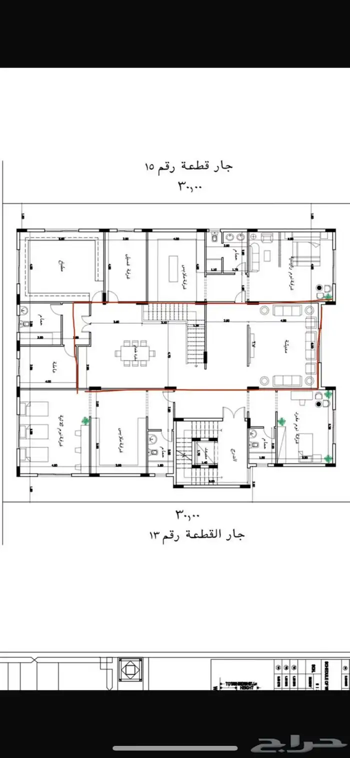 عرض خاص على تصميم المخططات اي مخطط فيلا ب750 ريال 10