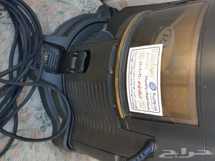 مكنسة كهربائية رينبو معه كامل أغراضها 3