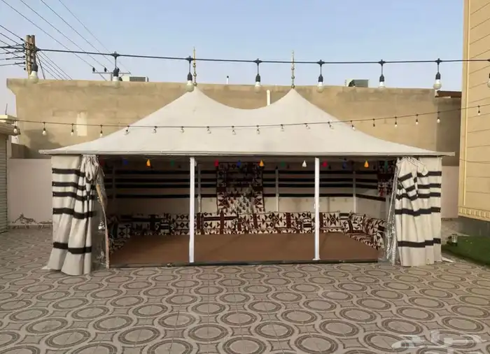تفصيل بيوت شعر وخيمة الصقور 3
