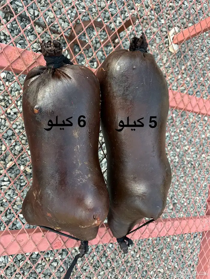 سمن غنم وبقر في عكه في بيشة 8