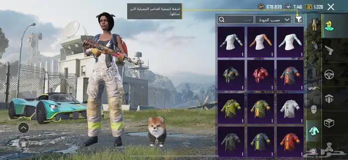 حساب ببجي 33