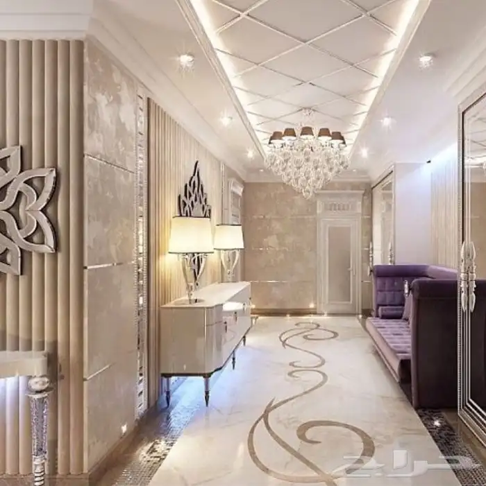 ديكور جبس مغربية جدار و سقفه 4