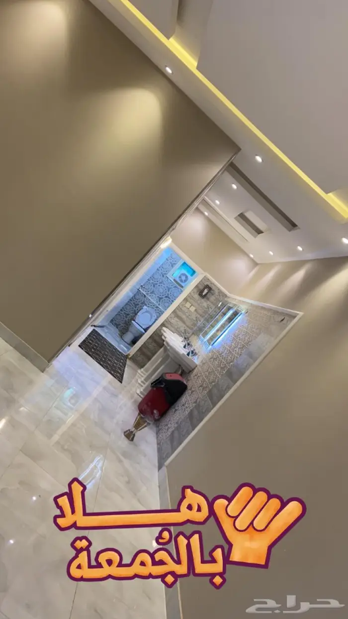 عرض استراحه قسمين وحوشين ومسبح كبير بسخان 13