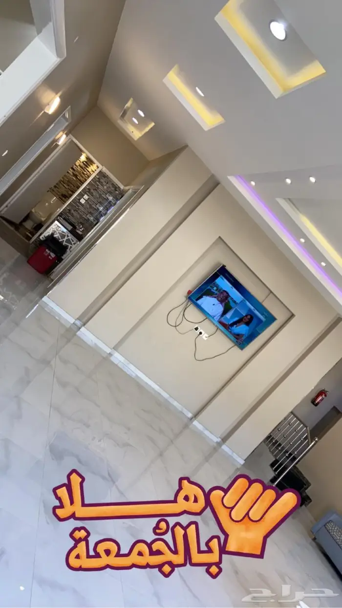 عرض استراحه قسمين وحوشين ومسبح كبير بسخان 18