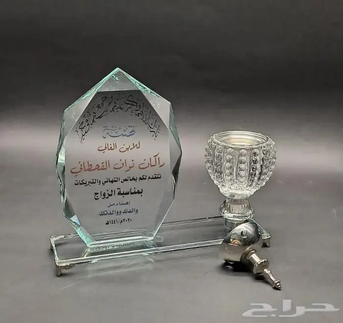 مباخر ودلات ومجسمات تراثية للملكة كريستال ومعدن 5