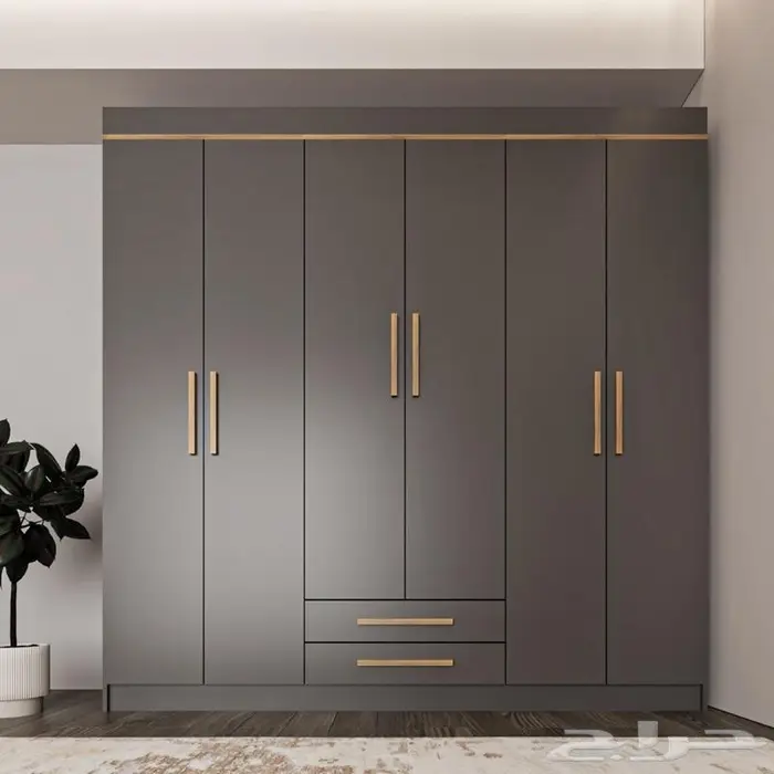 دولاب ملابس كبير وانيق تصميم فخم 2