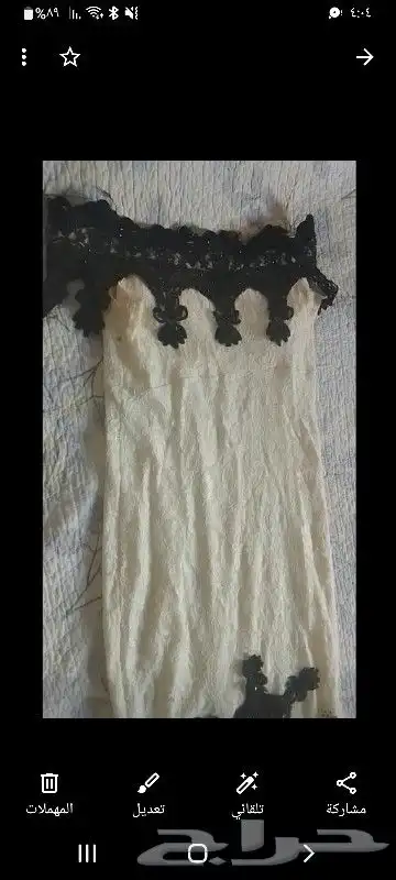 فستان س رة مستعمل بس اخو الجديد للبيع 1