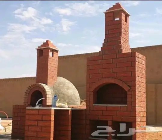أفران مطاعم ومنازل مشبات قرميد تفصيل مناقل 5