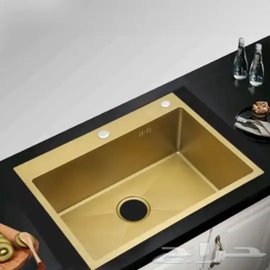مجلى مطبخ نانو حوض ذهبي 1