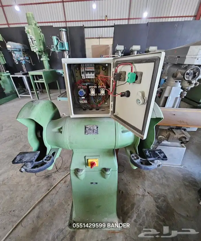 حجر جلخ كبير جهتين اوربي مستورد حجر سن 3