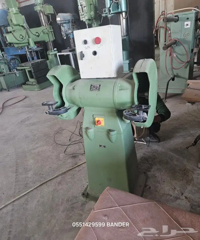 حجر جلخ كبير جهتين اوربي مستورد حجر سن 1