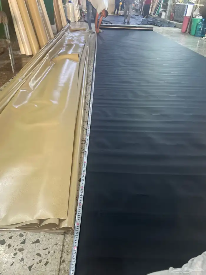 شراع بلاستيك بي في سي ضد المطر والشمس 8